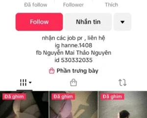 Em Hani idol tiktok lộ clip show hàng