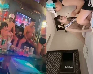 Full Clip sex Checker Tàu khựa xuất trong em KTV Kara 4tr/shot