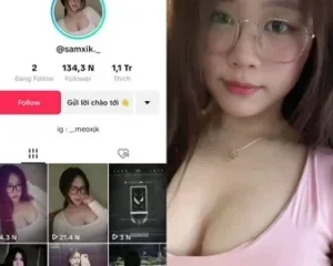 Lộ Clip sex nữ Tiktoker SamXik ( My Tam )