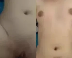 Thuỳ Lâm lớp 9 THCS Lê Văn Hưu quay clip với nyc xong gửi cho nym xem