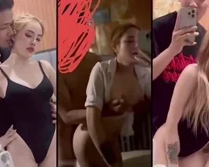 Tố Trân Hot girl tóc vàng lộ clip địt nhau trước gương với bạn trai